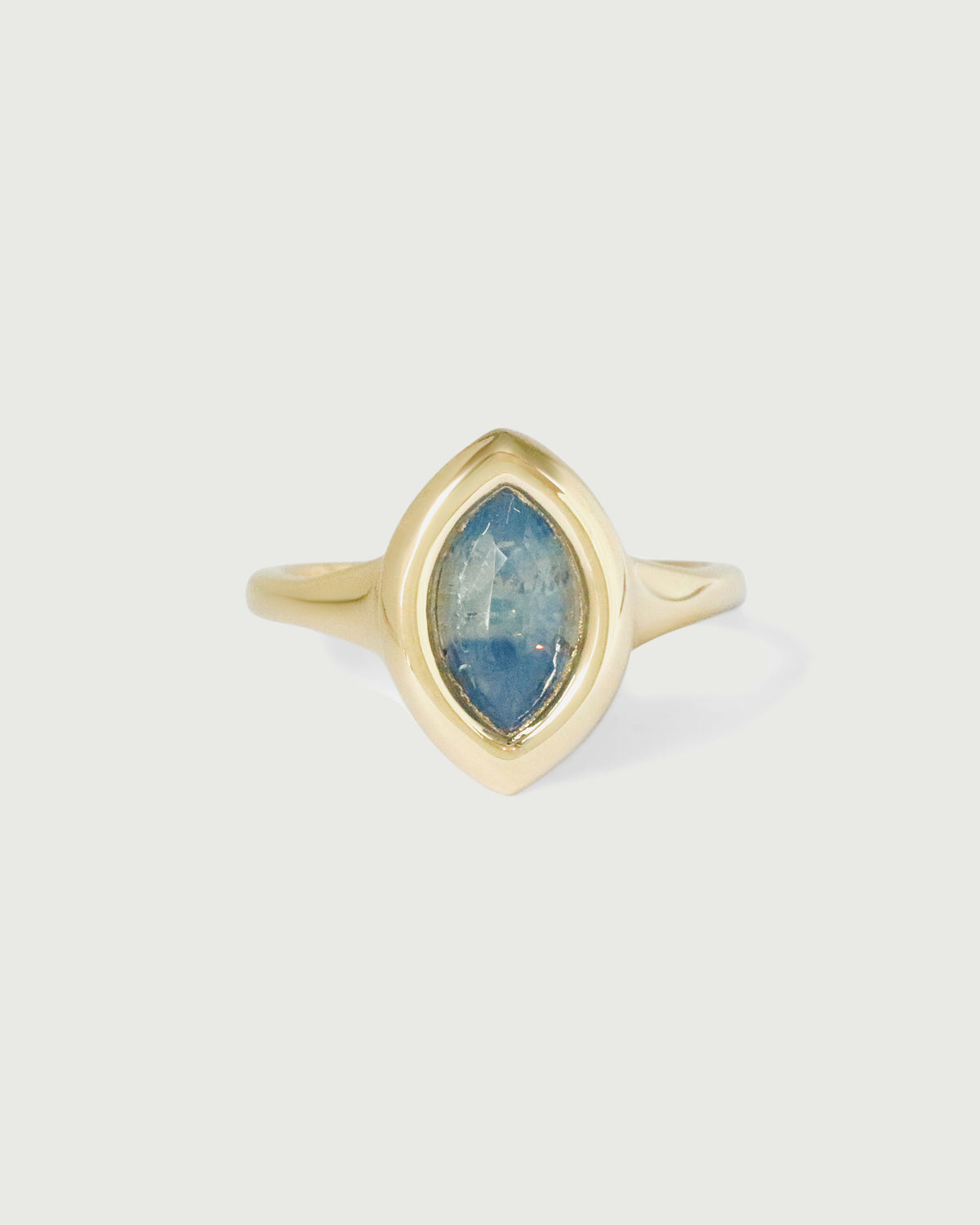 Front view of Star Jelly Solitaire Ring by Kestrel Dillon